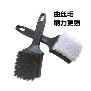 熱銷(xiāo)汽車(chē)輪胎輪轂清洗刷 曲絲發(fā)動(dòng)機(jī)清潔毛刷 腳墊清理毛刷定制